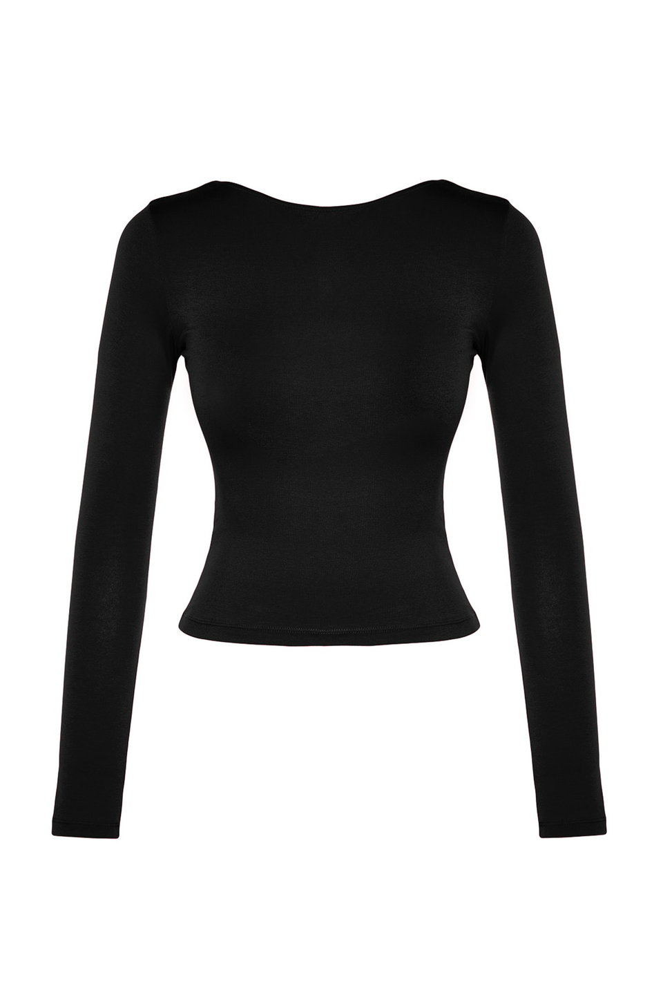 Cotton Stretchy Backless Fitted Blouse TWOAW24BZ00160