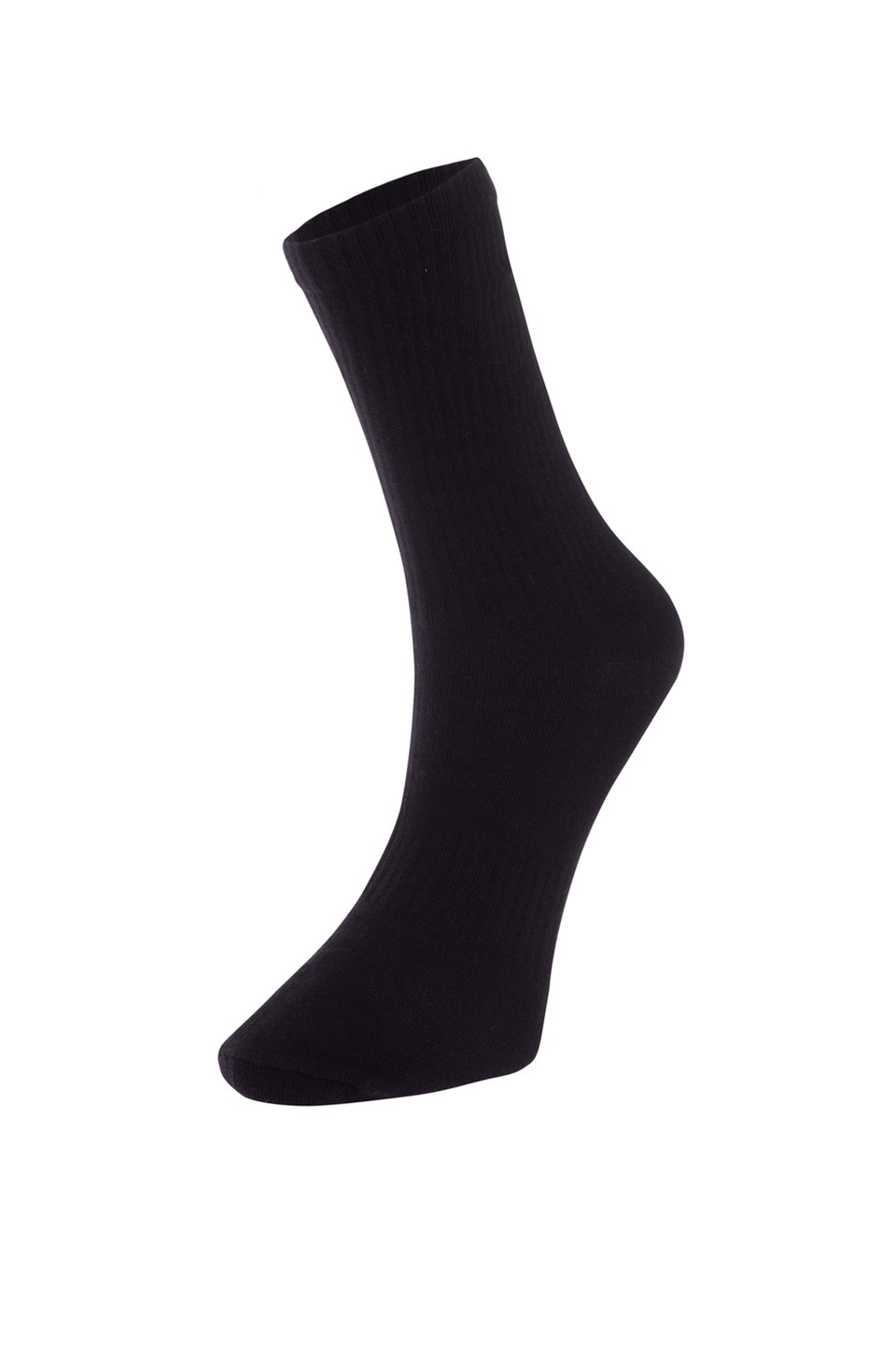 Multi-Colored 5-Pack Plain Textured College Socks TMNAW24CO00026