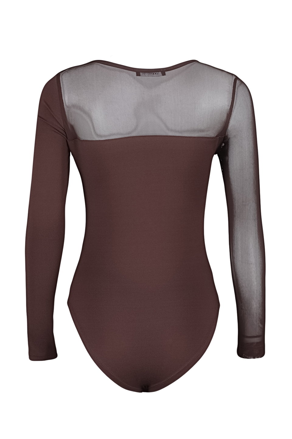 Tulle Detailed Snap Snap Elastic Knitted Bodysuit TWOAW24BD00021