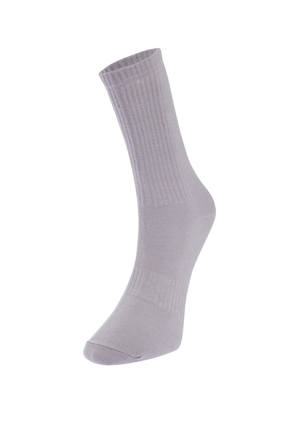 Multi-Colored 5-Pack Plain Textured College Socks TMNAW24CO00026